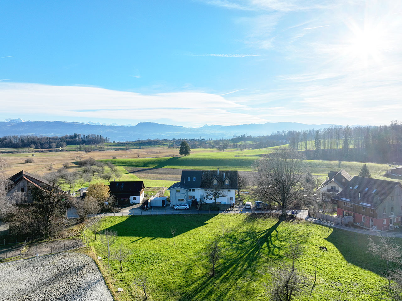 Lützelhuus Blick über das Haus 03-02-2024