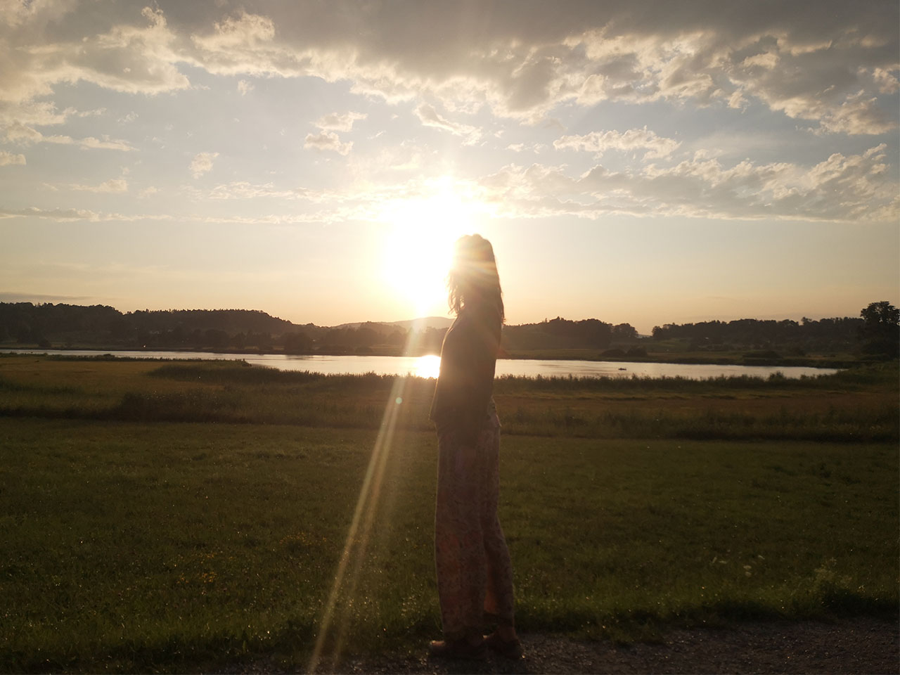 Lützelhuus Heike Sonnenuntergang Lützelsee 16-07-2023